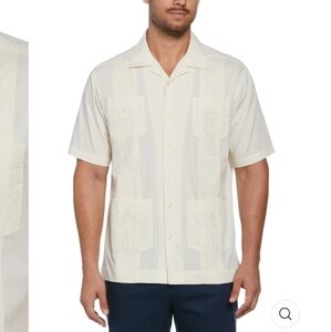 CUBAVERA AUTHENTIC EMBROIDERED GUAYABERA SHIRT